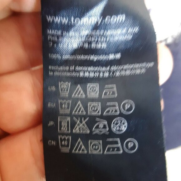 Tommy Hilfiger Mens Blue Sweatshirt Medium - Picture 8 of 9